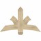 Ekena Millwork Davenport Rough Sawn Timber Gable Bracket, Douglas Fir, 48"W x 30"H x 2"D x 6"F, 15/12 Pitch GBW048X30X0206DAV00RDF - alternate 1